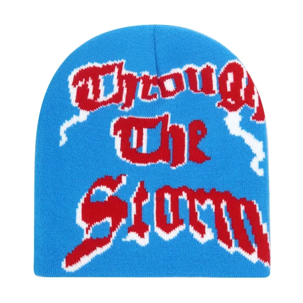 Fashion Letter Beanie Cargo Y2K Cap for Men Women Kanye Beanies Canada Winter Knitted Gorras Hombre Top Keep Warm Hat Outdoor