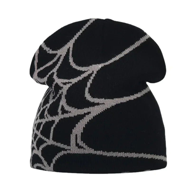 Y2K lettre tricoté hiver automne bonnet hommes femmes Kanye bonnets Gorras Hombre haut chaud ski chapeau oreille chapeaux Hip Hop Skullcap