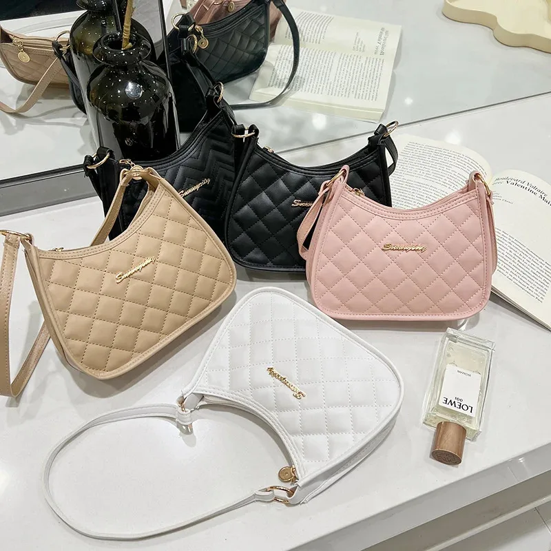 Bolso de hombro retro para mujer, bolso de mano para llevar bajo el brazo, diseño moderno, bolso bandolera.