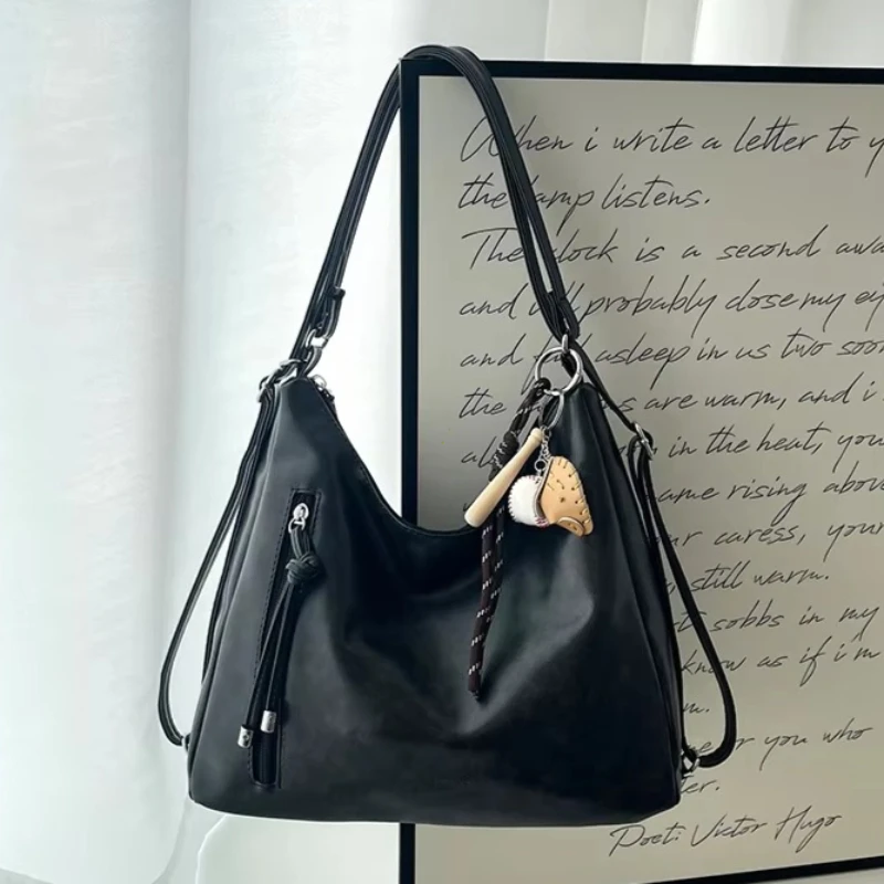 Multifunctional Tee-Use Women's Tote Bag Commuter Oulder Bag Crossbody Bag Faionable Versatile 2026 New Style Bolso Mujer Purse