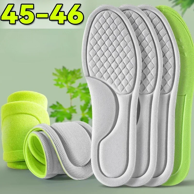 2/20pcs Soft Memory Foam Orthopedic Insoles Deodorizing Insole for Shoes Sports Absorbs Sweat Antibacterial Shoe Accessories