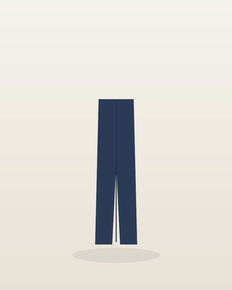 Lena Tailored Trousers in Navy