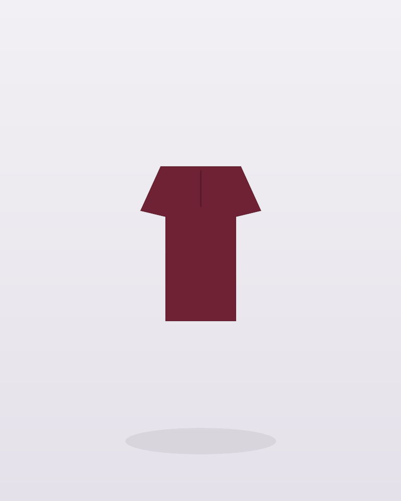 Odette Satin Going-Out Top in Burgundy