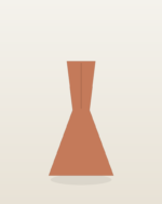 Rae Linen Dress in Terracotta