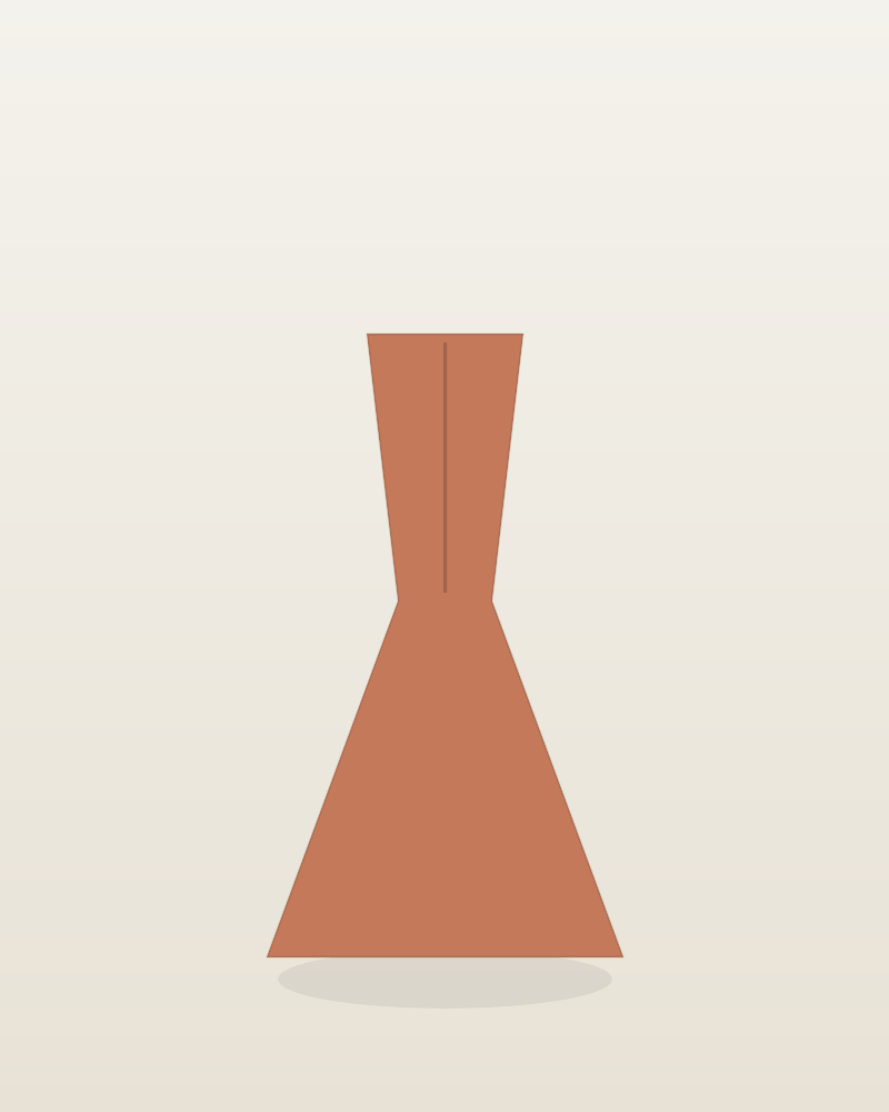 Rae Linen Dress in Terracotta