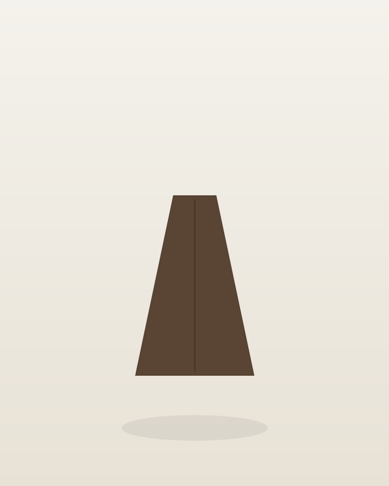 Vada Satin Maxi Skirt in Chocolate